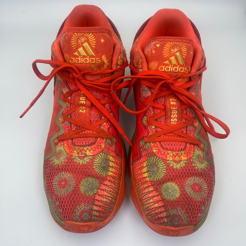 Adidas D.O.N. Issue #2 Chinese New Year CNY Fireworks Basketball Shoes Mens 8